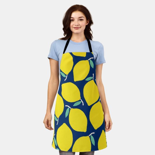 Tablier Citrons doux (Porté)