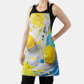 Tablier Citrons en splash (Insitu)