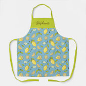 Tablier citrons et fleurs (Recto)