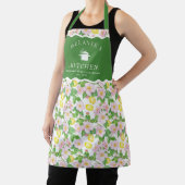 Tablier Citrons floraux roses Citrus Reine de la cuisine (Insitu)