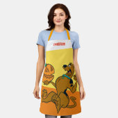 Tablier Citrouille de sculpture Scooby-Doo (Porté)