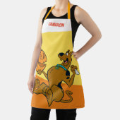 Tablier Citrouille de sculpture Scooby-Doo (Insitu)