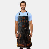 Tablier Citrouille de sheriff cowboy Halloween effrayant é (Porté)