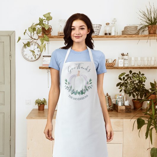 Tablier Citrouille de Thanksgiving