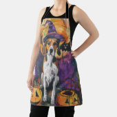 Tablier Citrouille d'Halloween américain Foxhound (Insitu)