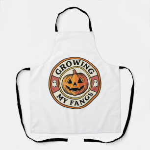 Tablier Citrouille d'Halloween Faisant Pousser Mes Crocs B