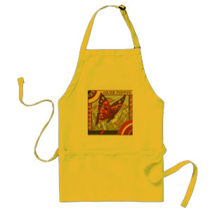 Tablier Citrouille d'or/Étiquette de cadence - Apron