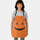 Tablier Citrouille Grinning Jack-o'-lantern Face orange no (Insitu)