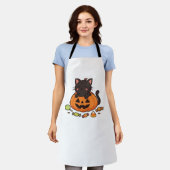 Tablier Citrouille Kitty Parade Essential T-Shirt (Porté)
