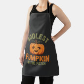 Tablier Citrouille la plus cool du patch Design Halloween (Insitu)