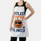 Tablier Citrouille la plus cool du patch Halloween Shirt_1 (Insitu)