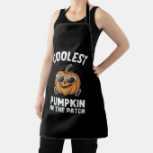 Tablier Citrouille le plus froid dans le Patch Halloween (Insitu)