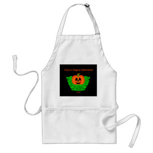 Tablier Citrouille magique d'Halloween Apron