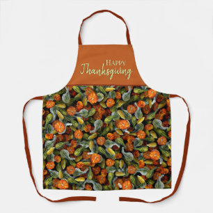 Tablier Citrouille, Squash Autumn Harvest Apron