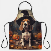 Tablier Citrouilles Beagle Halloween Épouvantables (Recto)