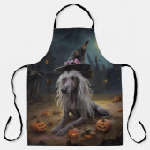 Tablier Citrouilles chinois arrêtés Halloween effrayant (Recto)