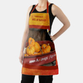 Tablier Citrouilles Dans Wagon Pays Automne Personnalisé (Insitu)