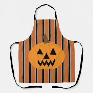 Tablier Citrouilles d'Halloween amusants et fantaisistes