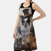 Tablier Citrouilles Papillon Halloween Épouvantable (Insitu)