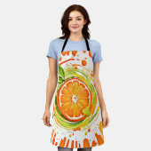 Tablier Citrus Splash of Joy (Porté)