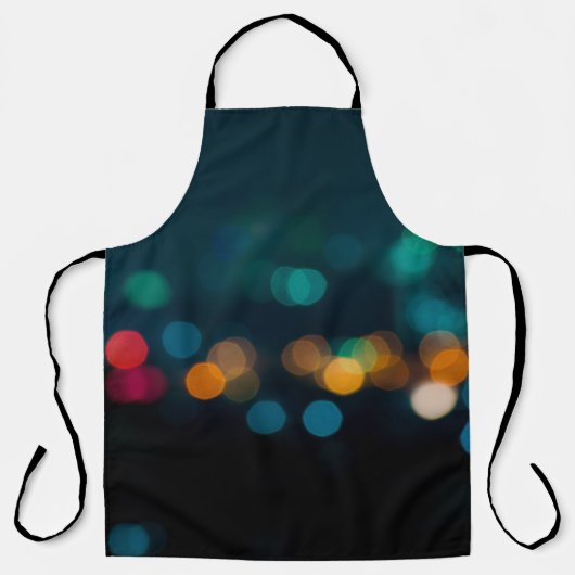 Tablier City night light flur bokeh, déconcentré backgroun (Recto)