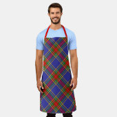 Tablier Clan Chef MacBeth Tartan Plaid Motif (Porté)