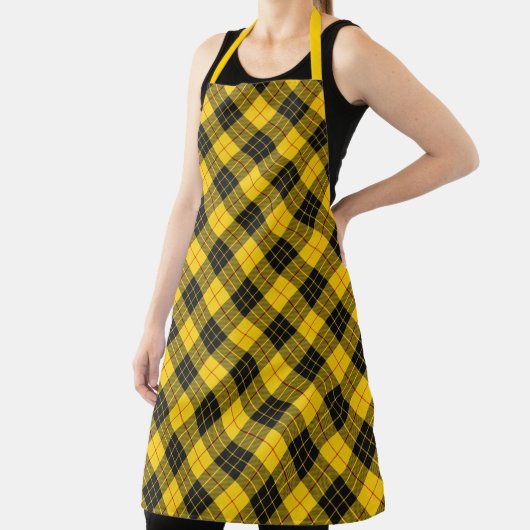 Tablier Clan Chef MacLeod Tartan Plaid Motif (Insitu)