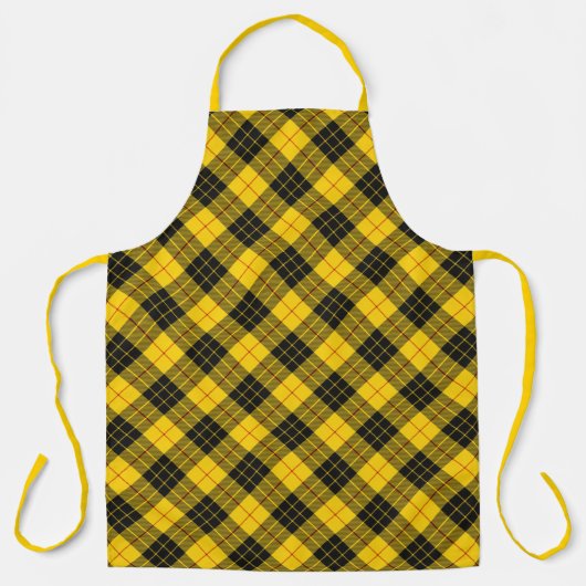 Tablier Clan Chef MacLeod Tartan Plaid Motif (Recto)