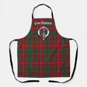 Tablier Clan Chisholm Tartan & Crest Badge (Recto)