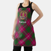 Tablier Clan Crawford Crest Apron (Insitu)