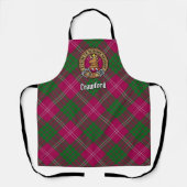 Tablier Clan Crawford Crest Apron (Recto)