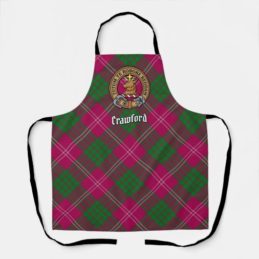 Tablier Clan Crawford Crest Apron (Recto)