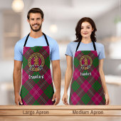 Tablier Clan Crawford Crest Apron