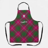 Tablier Clan Crawford Tartan Apron (Recto)