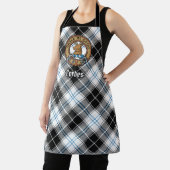 Tablier Clan Forbes Crest sur la robe Tartan (Insitu)