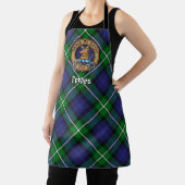 Tablier Clan Forbes Crest sur Tartan (Insitu)