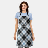 Tablier Clan Forbes robe Tartan (Porté)