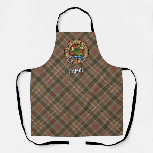 Tablier Clan Fraser Crest Apron (Recto)