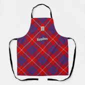 Tablier Clan Hamilton Red Tartan Apron (Recto)