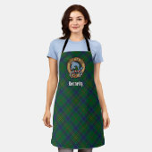 Tablier Clan Kennedy Crest sur Tartan (Porté)