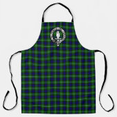 Tablier Clan Lamont Crest Badge & Tartan (Recto)