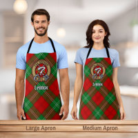 Clan Lennox Crest sur Tartan