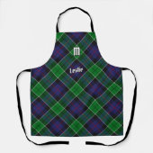 Tablier Clan Leslie Chasse Tartan (Recto)