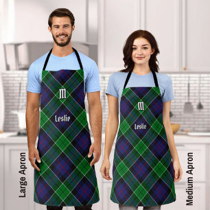 Tablier Clan Leslie Chasse Tartan