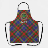Tablier Clan MacBeth Crest sur Tartan (Recto)