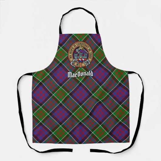 Tablier Clan MacDonald de Clanranald Crest Apron (Recto)