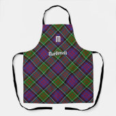 Tablier Clan MacDonald de Clanranald Tartan Apron (Recto)