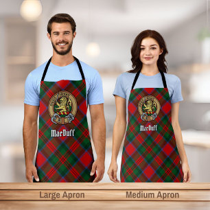 Tablier Clan MacDuff Crest sur Tartan