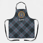 Tablier Clan MacKay Crest sur Blue Tartan (Recto)