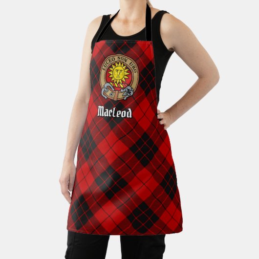 Tablier Clan MacLeod de Raasay Crest (Insitu)